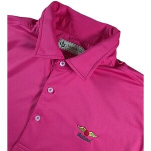 Donald Ross Mens Performance Stretch‎ Golf Polo Shirt Size Large - BALTUSROL CC